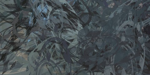 Crazy sketch random pattern. Chaos and variety. Modern art drawing painting. 2d illustration. Digital texture wallpaper. Artistic sketch draw backdrop material. 