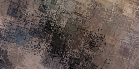 Crazy sketch random pattern. Chaos and variety. Modern art drawing painting. 2d illustration. Digital texture wallpaper. Artistic sketch draw backdrop material. 