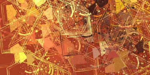 Crazy sketch random pattern. Chaos and variety. Modern art drawing painting. 2d illustration. Digital texture wallpaper. Artistic sketch draw backdrop material. 