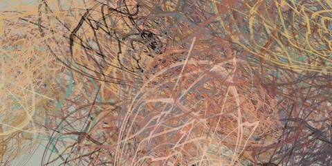 Abstract sketch random pattern. Chaos and variety. Modern art drawing painting. 2d illustration. Digital texture wallpaper. Artistic sketch draw backdrop material. 