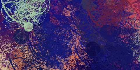 Abstract sketch random pattern. Chaos and variety. Modern art drawing painting. 2d illustration. Digital texture wallpaper. Artistic sketch draw backdrop material. 