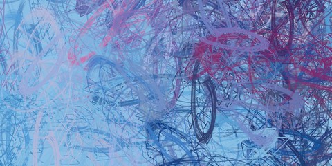 Abstract sketch random pattern. Chaos and variety. Modern art drawing painting. 2d illustration. Digital texture wallpaper. Artistic sketch draw backdrop material. 