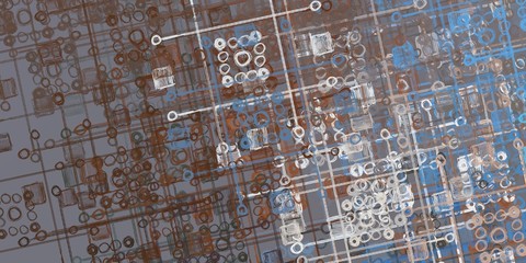 Abstract sketch random pattern. Chaos and variety. Modern art drawing painting. 2d illustration. Digital texture wallpaper. Artistic sketch draw backdrop material. 