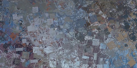 Abstract sketch random pattern. Chaos and variety. Modern art drawing painting. 2d illustration. Digital texture wallpaper. Artistic sketch draw backdrop material. 