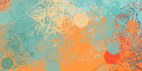 Abstract sketch random pattern. Chaos and variety. Modern art drawing painting. 2d illustration. Digital texture wallpaper. Artistic sketch draw backdrop material. 
