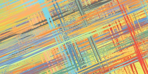 Obraz premium Abstract sketch random pattern. Chaos and variety. Modern art drawing painting. 2d illustration. Digital texture wallpaper. Artistic sketch draw backdrop material. 