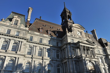 Obraz premium Canada. Buildings of the central part of Montreal.