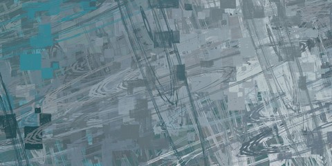 Abstract sketch random pattern. Chaos and variety. Modern art drawing painting. 2d illustration. Digital texture wallpaper. Artistic sketch draw backdrop material. 