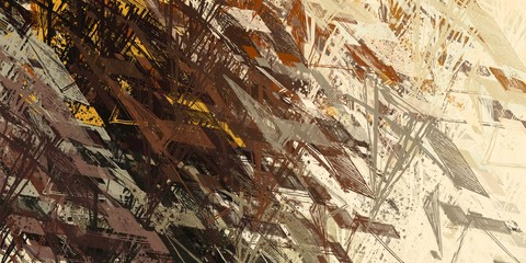 Abstract sketch random pattern. Chaos and variety. Modern art drawing painting. 2d illustration. Digital texture wallpaper. Artistic sketch draw backdrop material. 