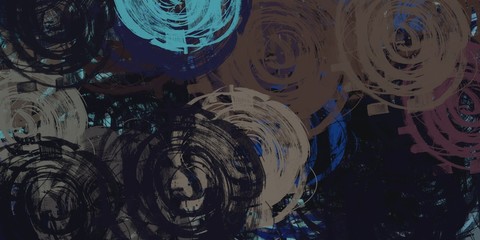 Abstract sketch random pattern. Chaos and variety. Modern art drawing painting. 2d illustration. Digital texture wallpaper. Artistic sketch draw backdrop material. 