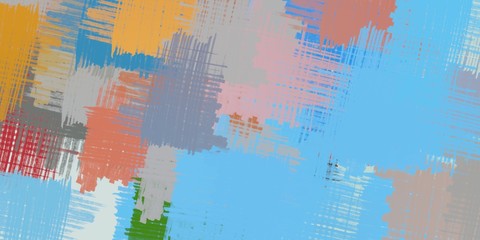 Obraz premium Abstract sketch random pattern. Chaos and variety. Modern art drawing painting. 2d illustration. Digital texture wallpaper. Artistic sketch draw backdrop material. 
