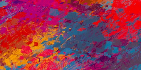 Abstract sketch random pattern. Chaos and variety. Modern art drawing painting. 2d illustration. Digital texture wallpaper. Artistic sketch draw backdrop material. 