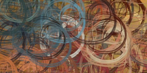 Fototapeta na wymiar Abstract sketch random pattern. Chaos and variety. Modern art drawing painting. 2d illustration. Digital texture wallpaper. Artistic sketch draw backdrop material. 