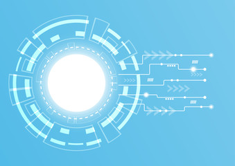 Abstract Digital background.Business growth transformation to digital and Successful financial technology.