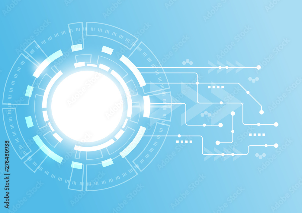 Aufkleber abstract digital background.business growth transformation to digital and successful financial techn