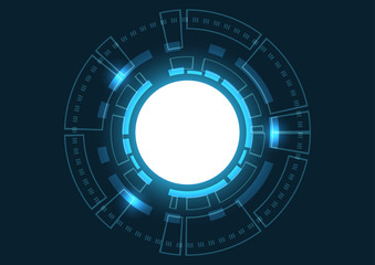 Abstract Digital background.Business growth transformation to digital and Successful financial technology.