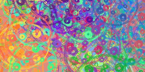 Abstract sketch random pattern. Chaos and variety. Modern art drawing painting. 2d illustration. Digital texture wallpaper. Artistic sketch draw backdrop material. 