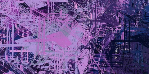 Abstract sketch random pattern. Chaos and variety. Modern art drawing painting. 2d illustration. Digital texture wallpaper. Artistic sketch draw backdrop material. 