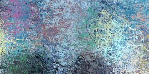 Abstract sketch random pattern. Chaos and variety. Modern art drawing painting. 2d illustration. Digital texture wallpaper. Artistic sketch draw backdrop material. 