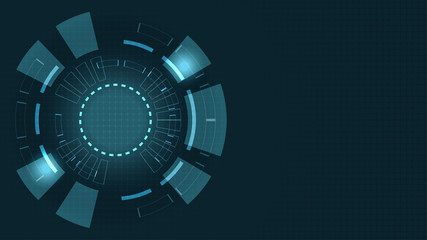 Abstract Digital background.Business growth transformation to digital and Successful financial technology.