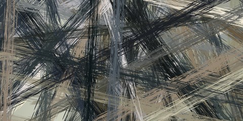 Abstract sketch random pattern. Chaos and variety. Modern art drawing painting. 2d illustration. Digital texture wallpaper. Artistic sketch draw backdrop material. 