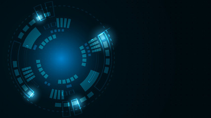 Abstract Digital background.Business growth transformation to digital and Successful financial technology.