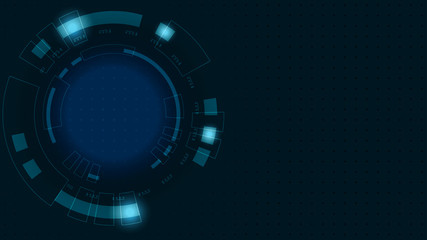 Abstract Digital background.Business growth transformation to digital and Successful financial technology.