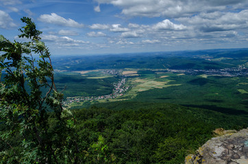 Naklejka premium Panorama Vyhorlat