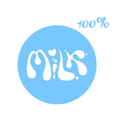 milk design template