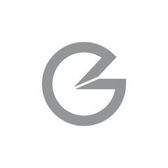 letter c e abstract 3d logo vector