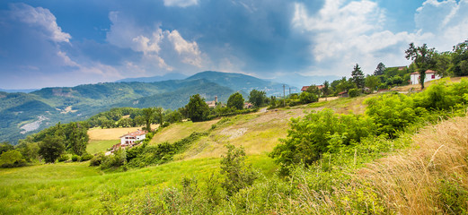 Fototapeta na wymiar Emilia-Romagna province of Palma Ranzano