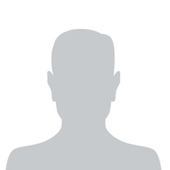 Person gray photo placeholder man