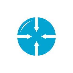 telescope target symbol vector