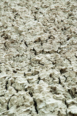 Curious orography with Martian-looking terrain Barranco de la Sal, Albatera, Alicante, Spain