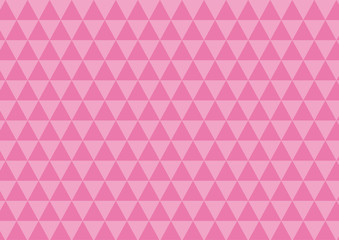 トライアングル　パターン　ピンク　背景　素材