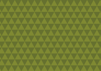 トライアングル　パターン　背景　素材　グリーン