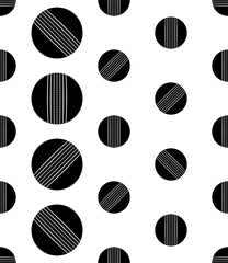 Cricket Ball Icon Seamless Pattern, Leather Cricket Ball