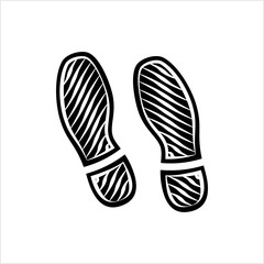 Imprint Soles Shoes Icon