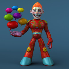 Mexican hero - 3D Illustration