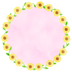 ひまわりフレーム