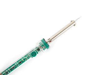 Fototapeta premium Soldering iron isolated