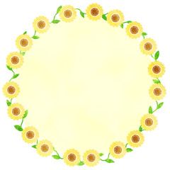 ひまわりフレーム