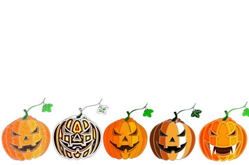  beautiful background with orange pumpkin, Halloween background