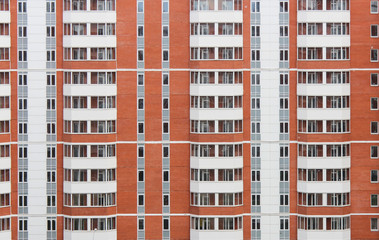 Facade of a residential building