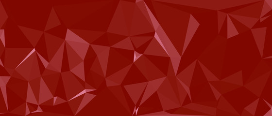 Obraz premium Abstract polygonal background. Triangular geometric pattern. Vector illustration.