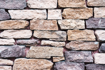 Old wall stone texture. Abstract background with a bricks