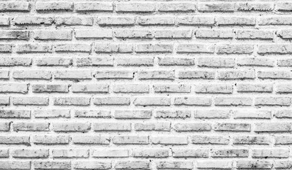 white brick wall texture background