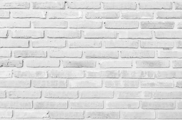 white brick wall texture background