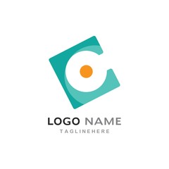 C Letter Logo Template