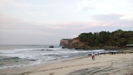other east java beach view